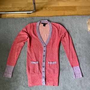Long cardigan sweater